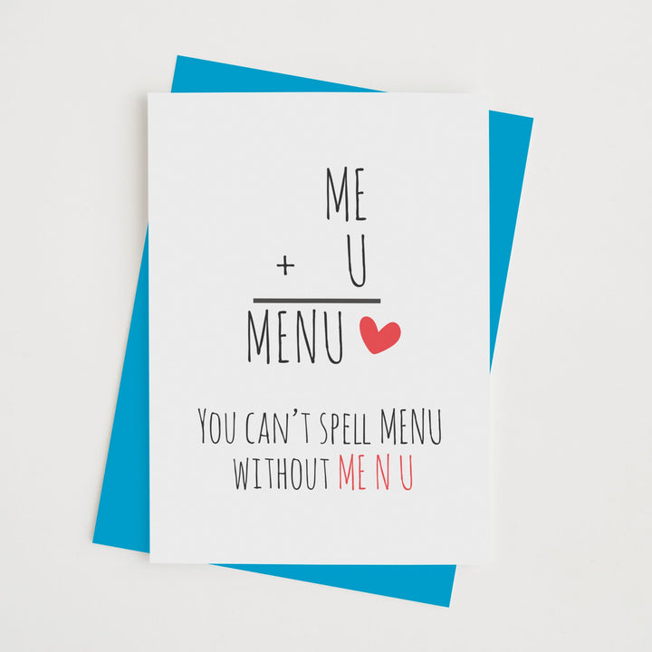 You Can’t Spell MENU Without ME N U - With Pyar