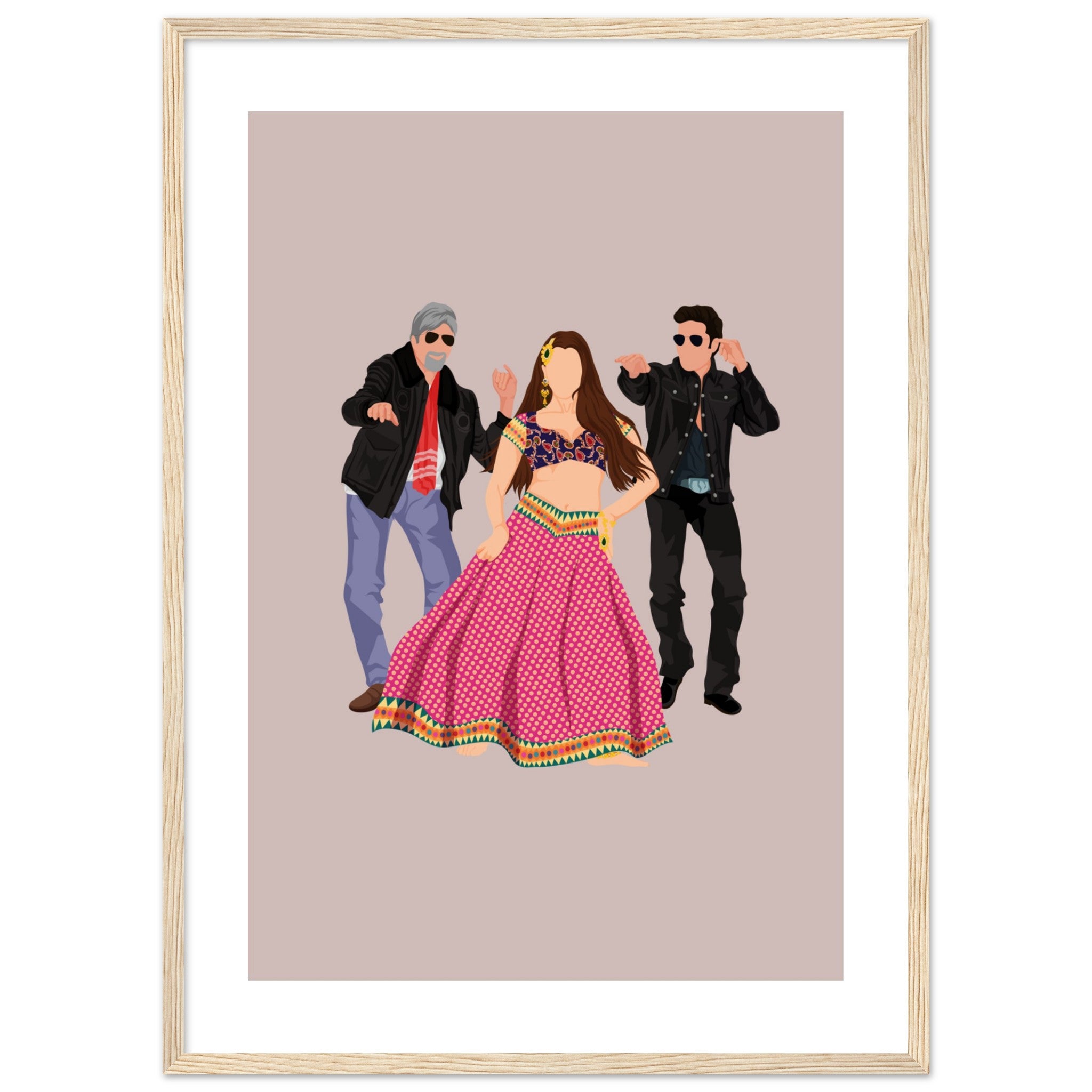 Kajra Re - Bunty Aur Babli Bollywood Wall Art