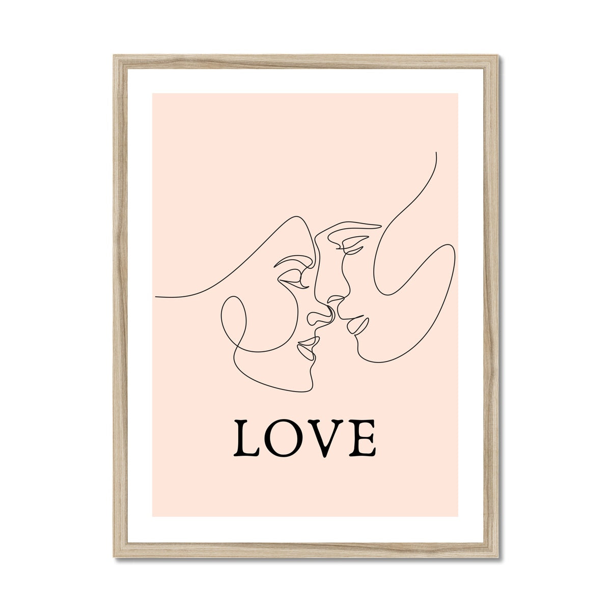 Love Line Wall Art - With Pyar
