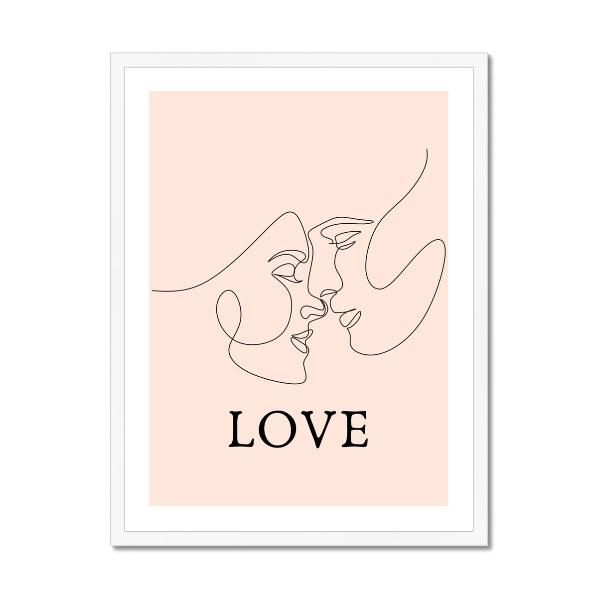 Love Line Wall Art - With Pyar