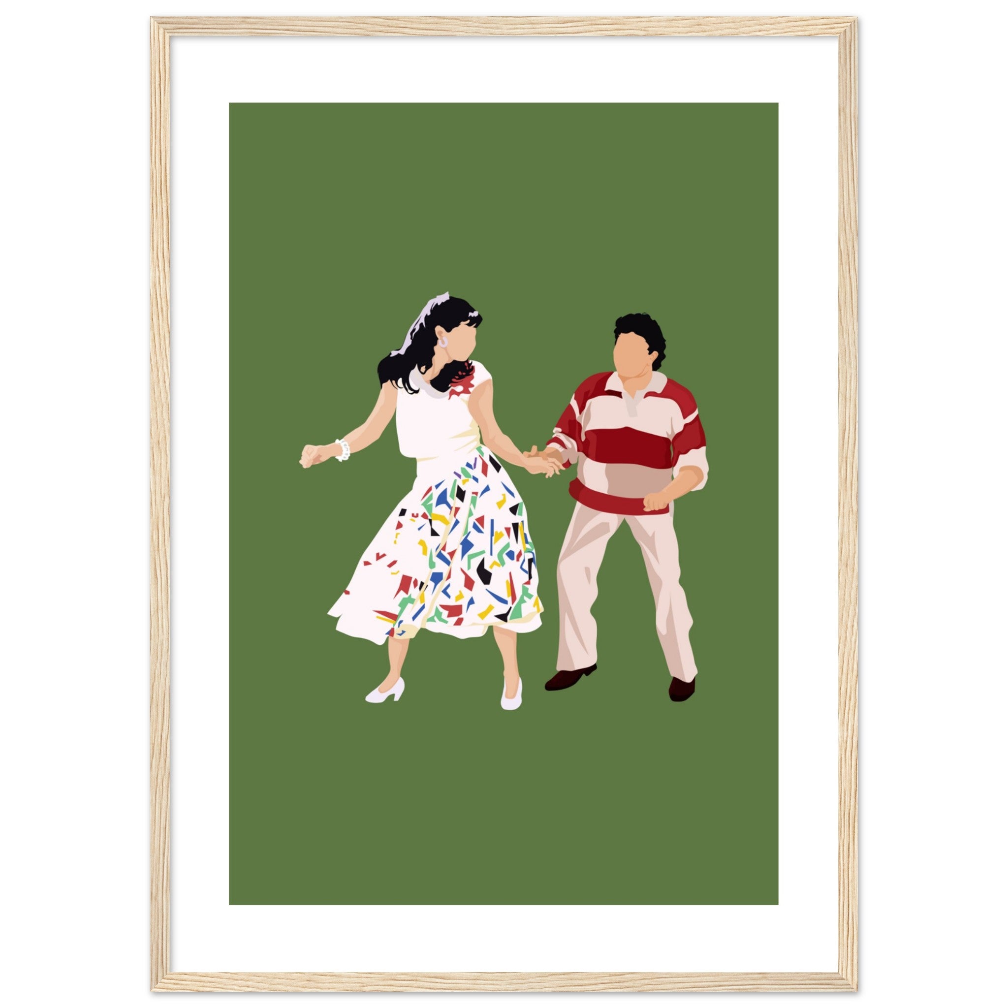 Chandni and Rohit - Chandni Bollywood Wall Art