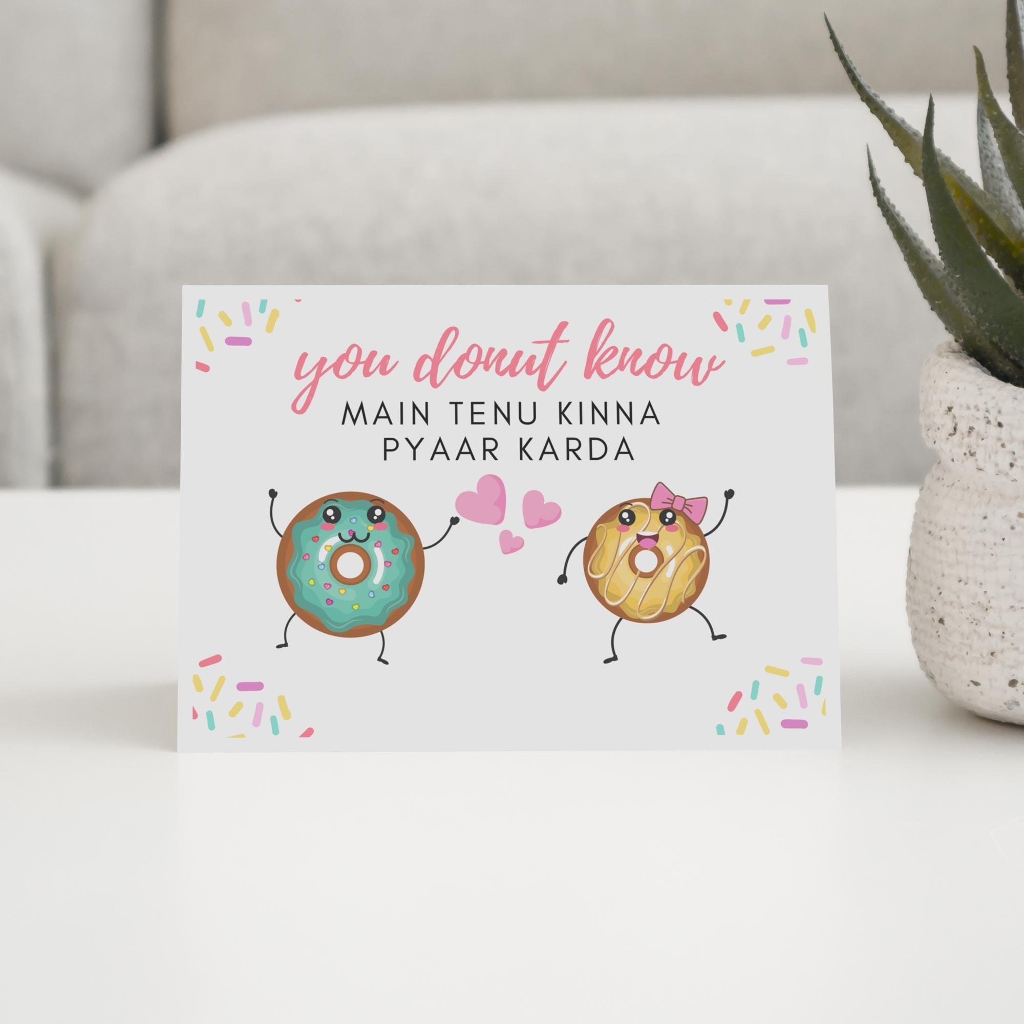 You Donut Know Main Tenu Kinna Pyaar Karda - With Pyar