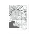 Surrey, BC Canada City Map - With Pyar