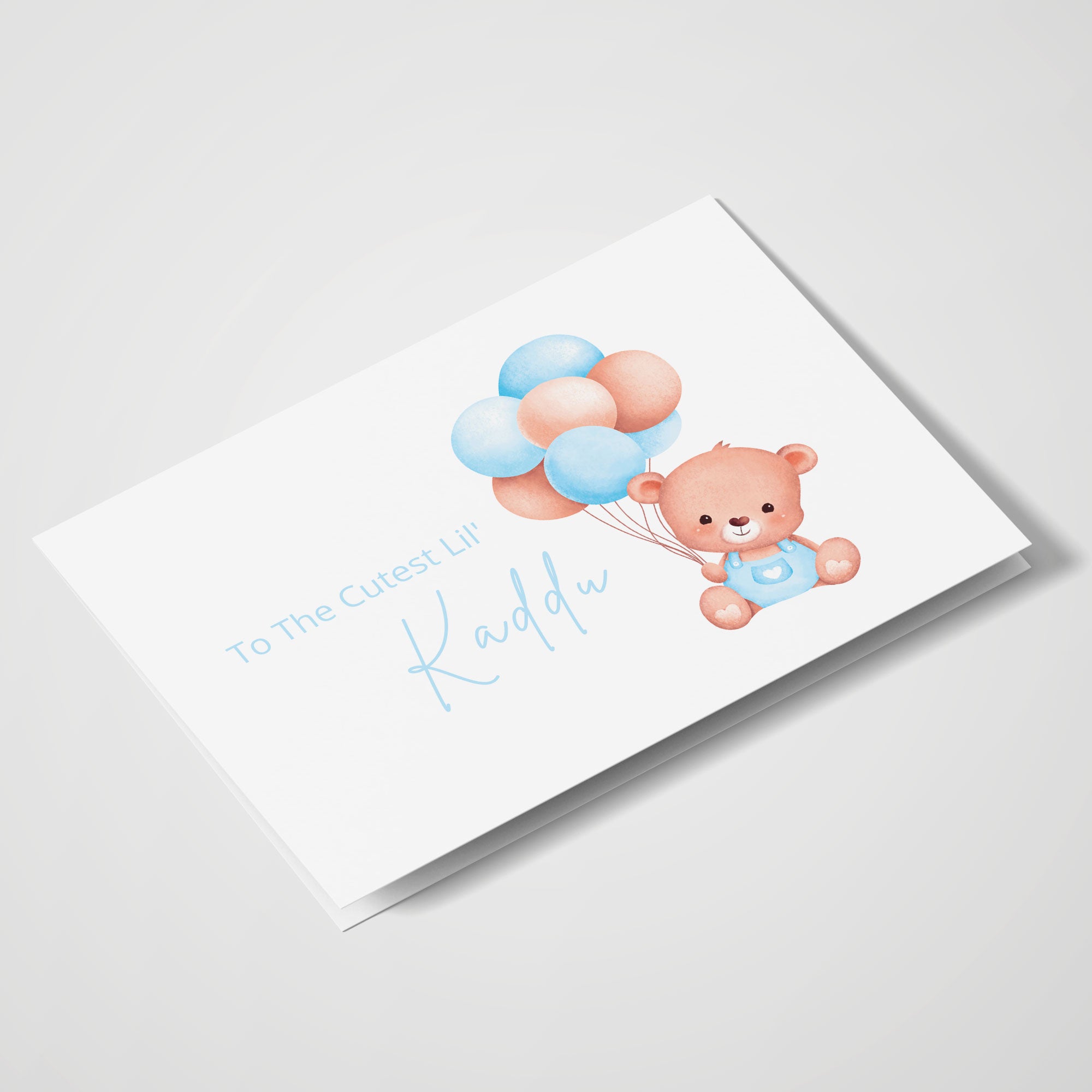 To The Cutest Lil' Kaddu (Boy)