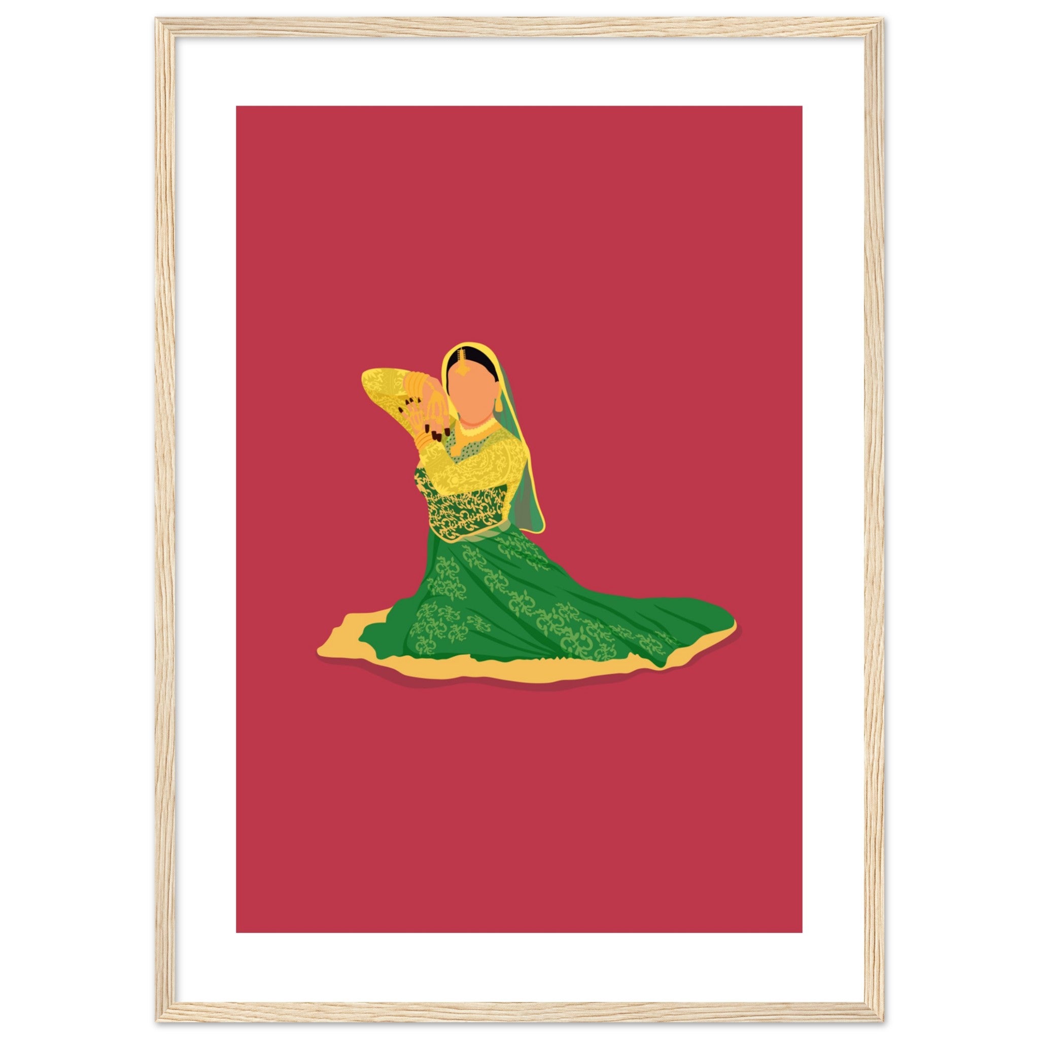 Madhuri Dixit - Devdas Bollywood Wall Art