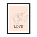 Love Line Wall Art - With Pyar