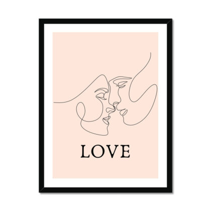 Love Line Wall Art - With Pyar