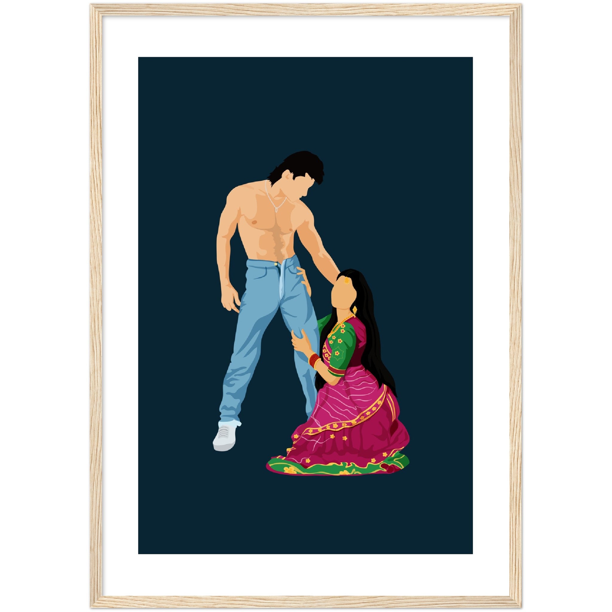 Maine Pyar Kiya Bollywood Wall Art