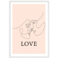 Love Line Wall Art - With Pyar