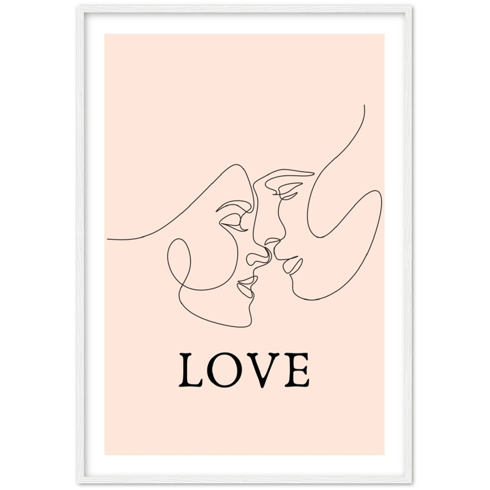 Love Line Wall Art - With Pyar