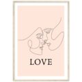 Love Line Wall Art - With Pyar