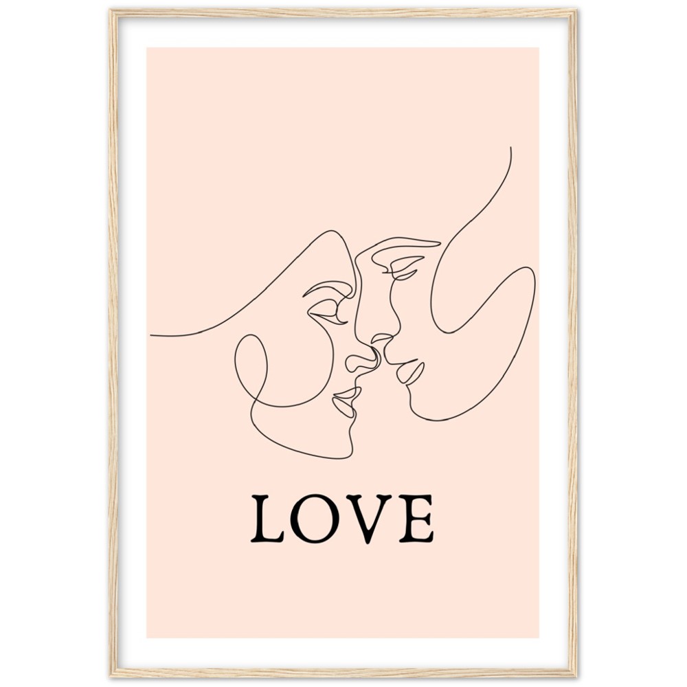 Love Line Wall Art - With Pyar