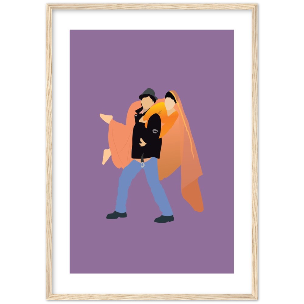 Dilwale Dulhania Le Jayenge Bollywood Wall Art
