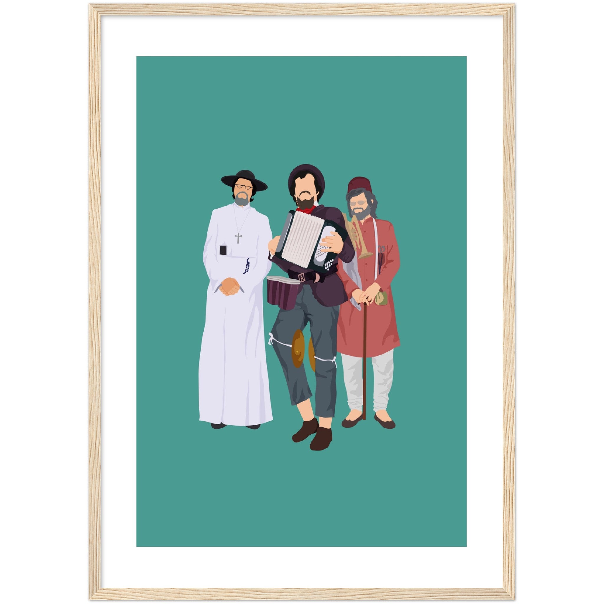Amar Akbar Anthony Bollywood Wall Art