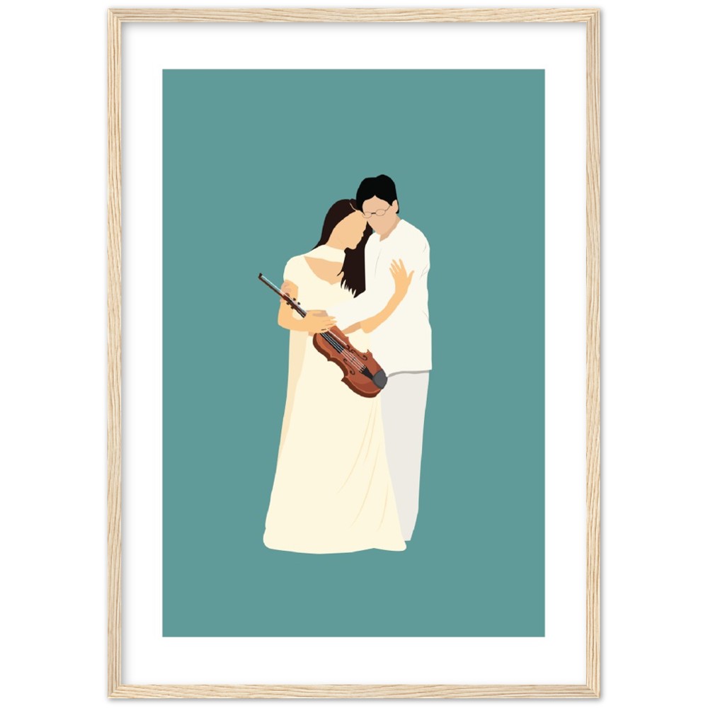 Mohabbatein Raj & Megha Bollywood Wall Art