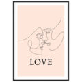 Love Line Wall Art - With Pyar