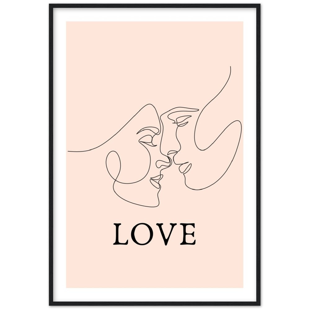 Love Line Wall Art - With Pyar