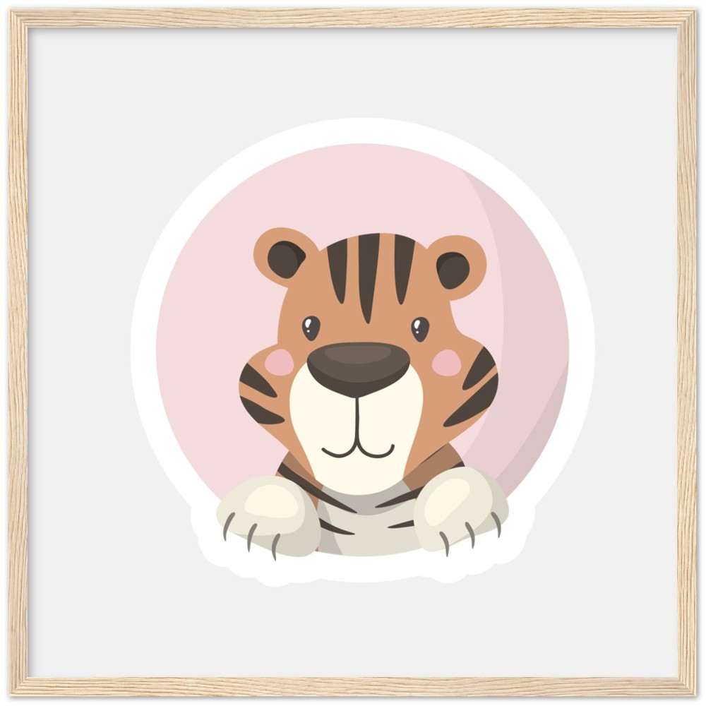 Tiger Kids Wall Art
