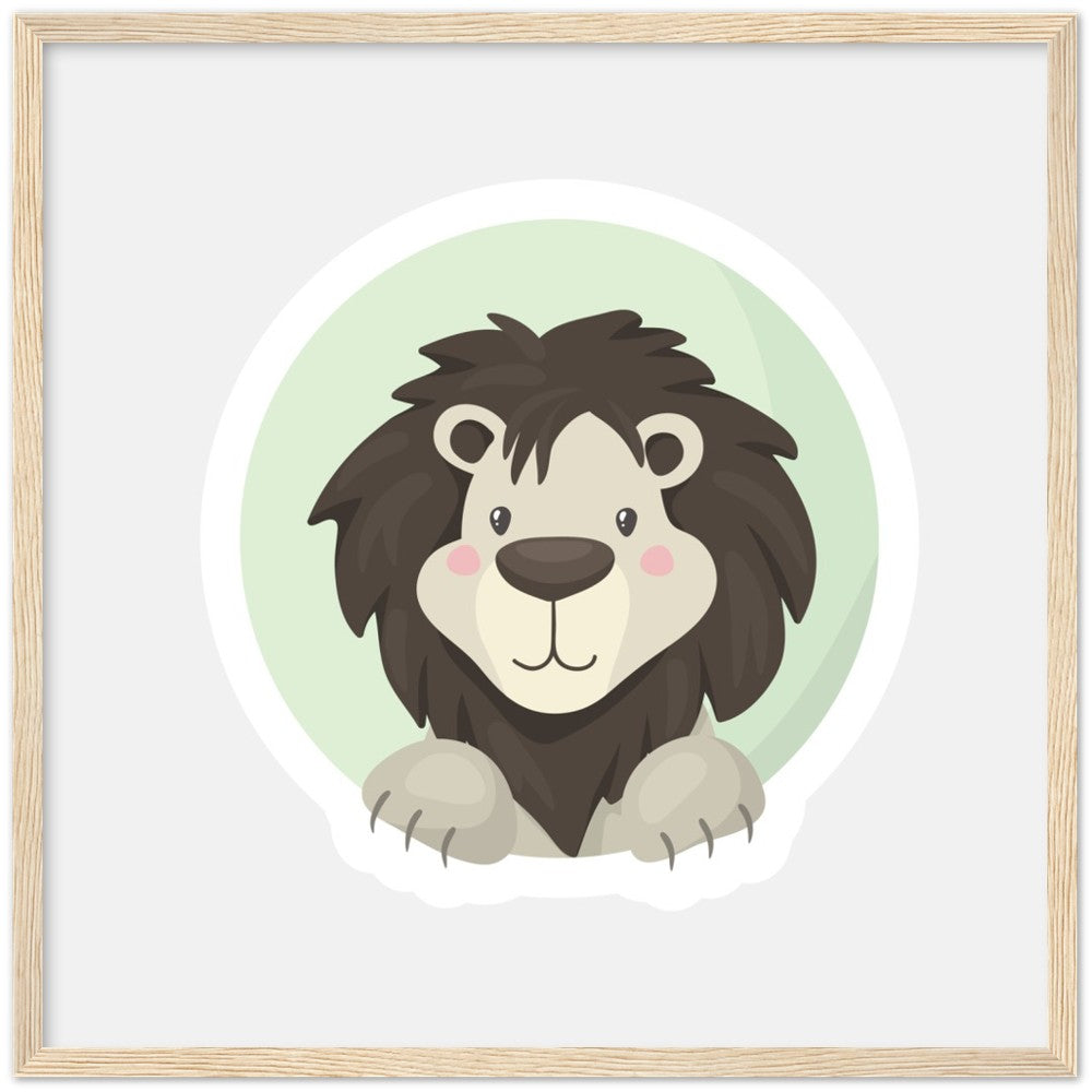 Lion Kids Wall Art