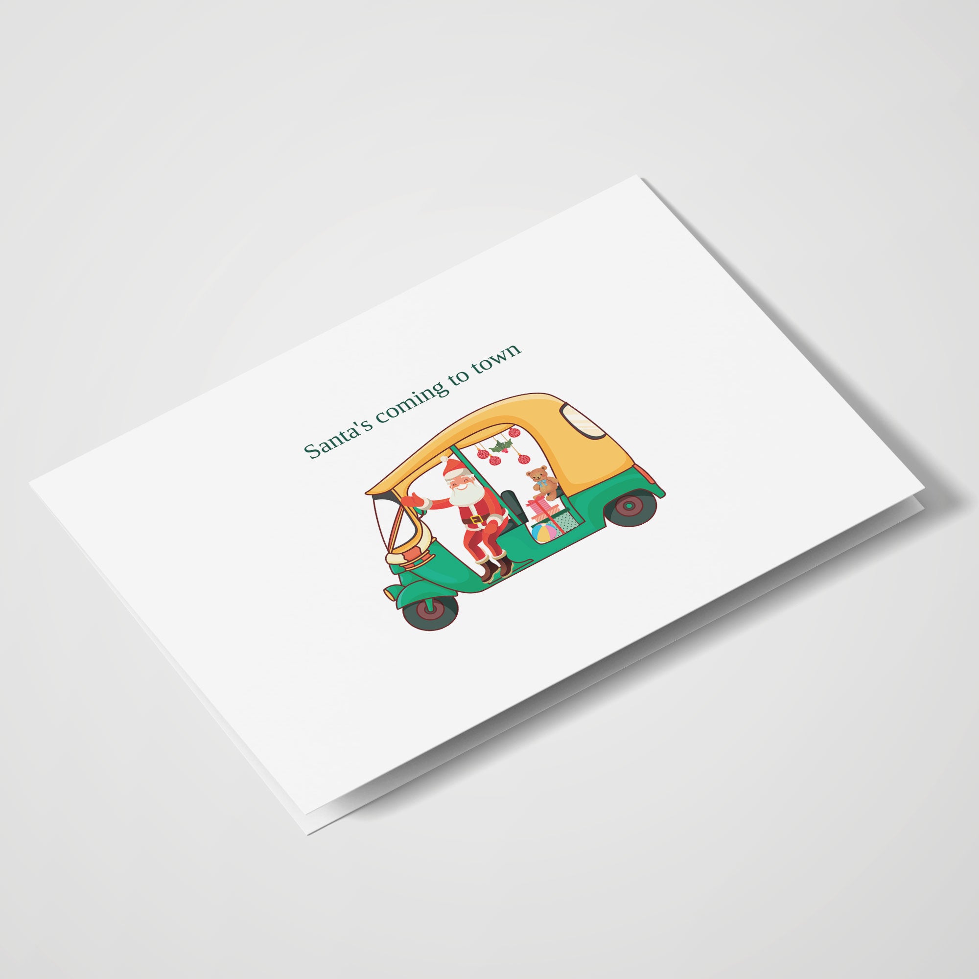 Santa's Coming To Town - Rickshaw