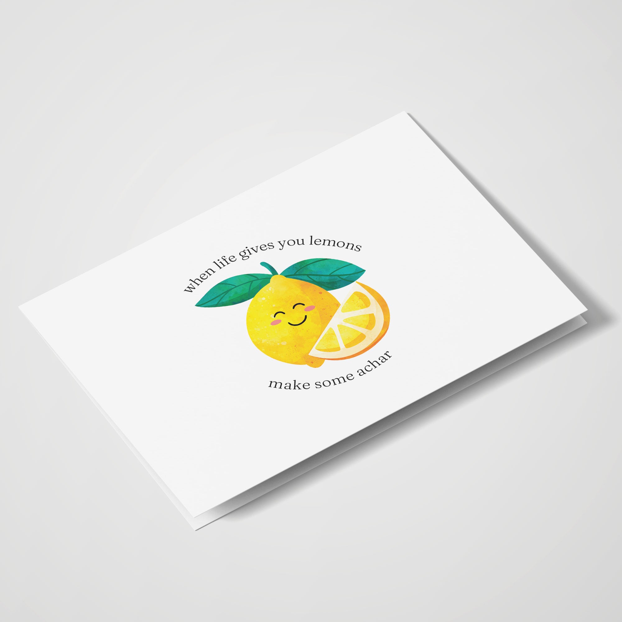 When Life Gives You Lemons, Make Some Achar